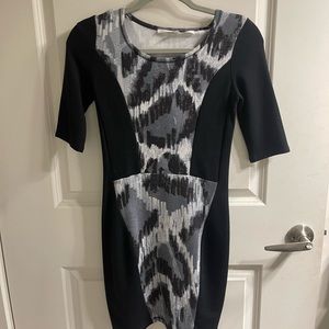 Rachel Roy black mini dress business casual